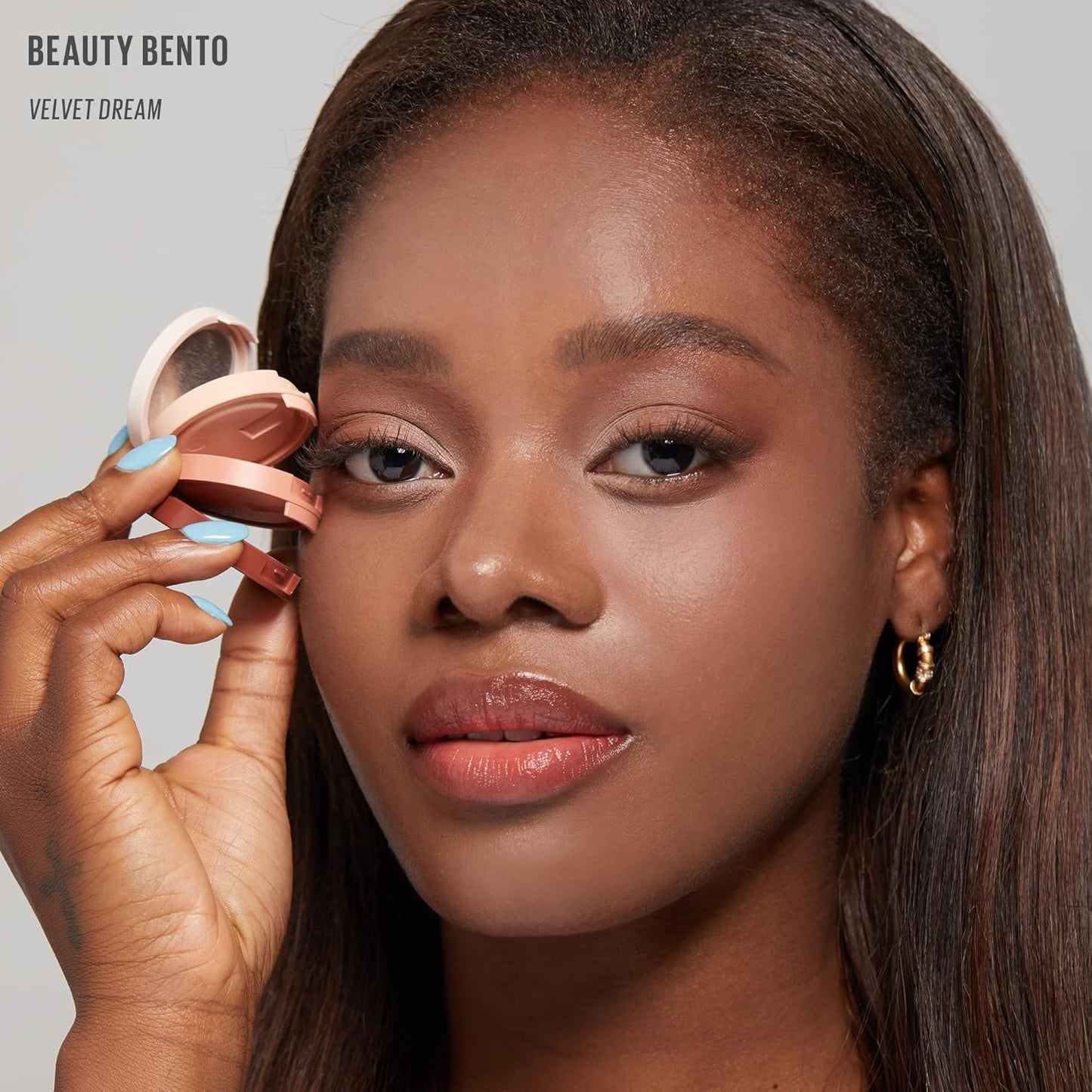 Beauty Bento Collection - Bouncy Eyeshadow Trio | Burnt Sandy Brown Tones, Travel Size, 13 Velvet Dream, 2019 Allure Best of Beauty Award, 0.03 Oz
