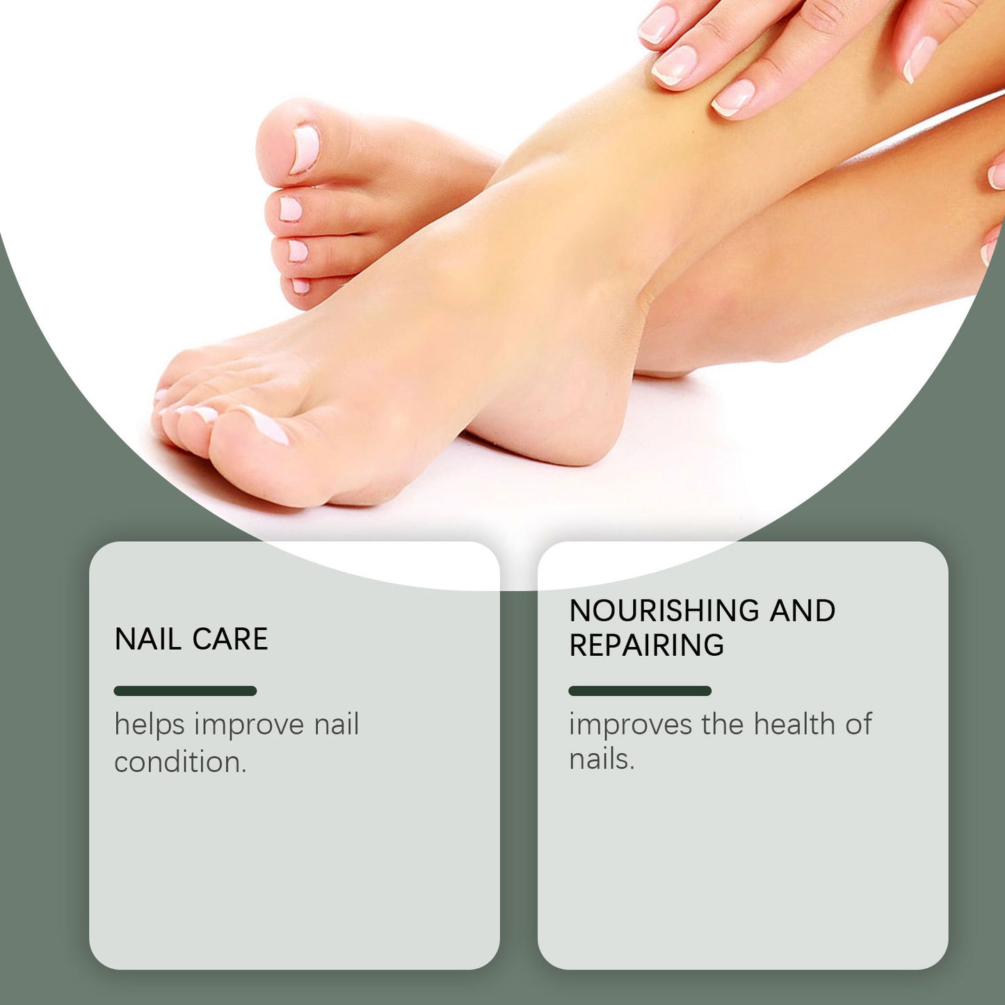 Mild Brightening Nourishing Nail Care Solution