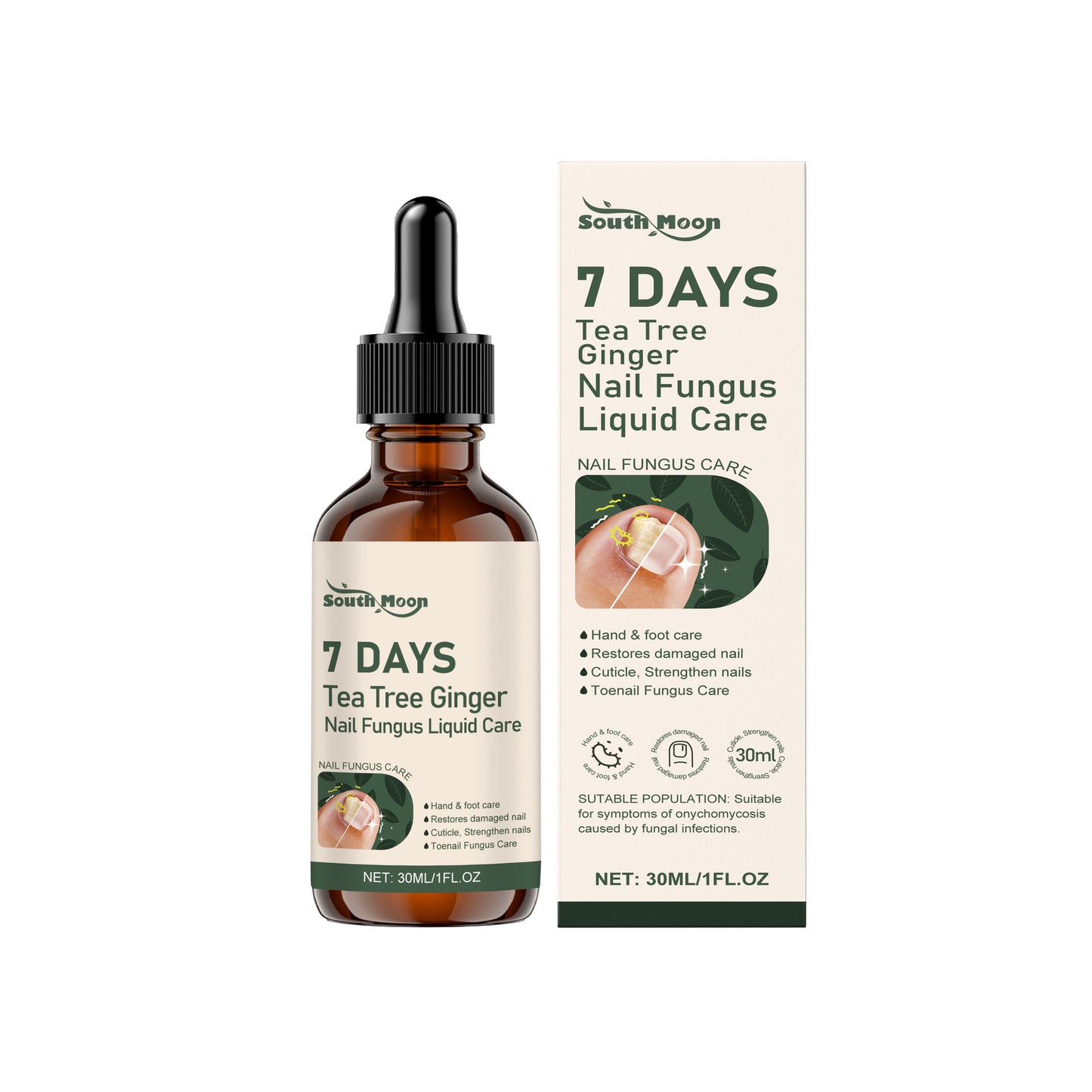 Mild Brightening Nourishing Nail Care Solution