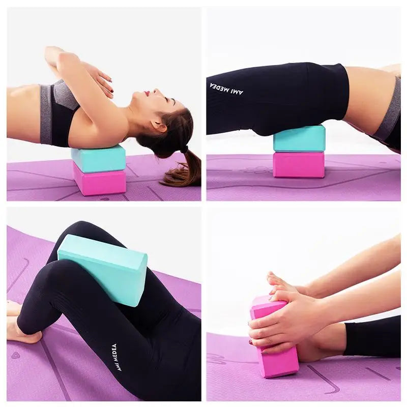 2PCS EVA Gym Blocks Foam Brick Training Equipment