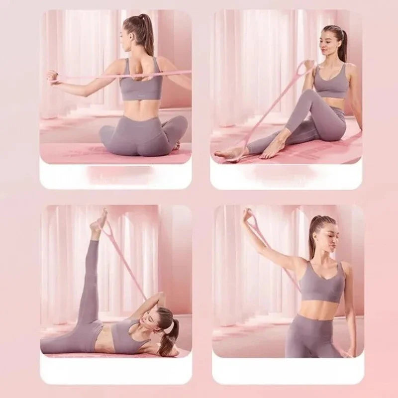 Stretch Strap Yoga 8-figure Tensioner Yoga Tool
