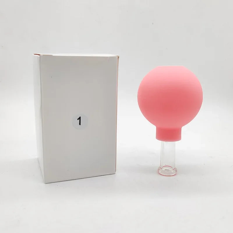 Vacuum Cupping Glass Jar Cellulite Massager