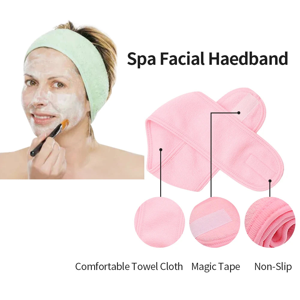 Adjustable Eyelash Extension Headband – Comfortable & Secure Fit for Beauty Treatments