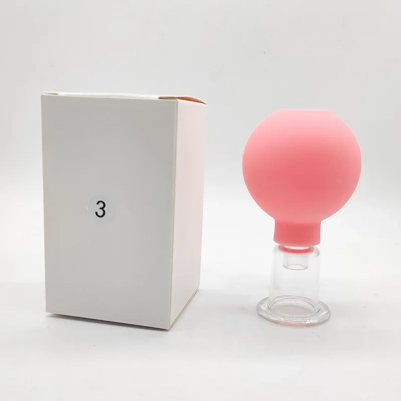 Vacuum Cupping Glass Jar Cellulite Massager