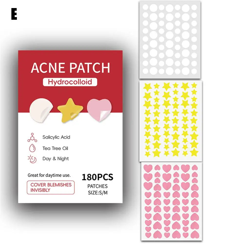 360Pcs Colorful Invisible Pimple Removal Anti-Acne Patches