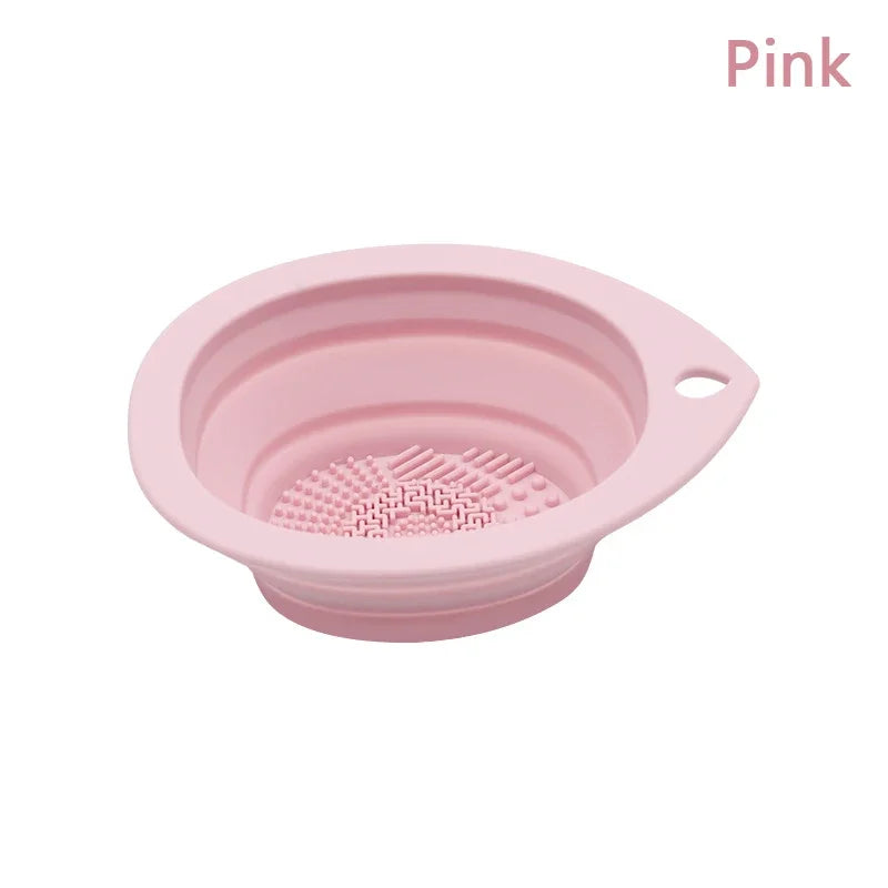 Silicone Makeup Brush Cleaner Foldable Cosmetic Brush