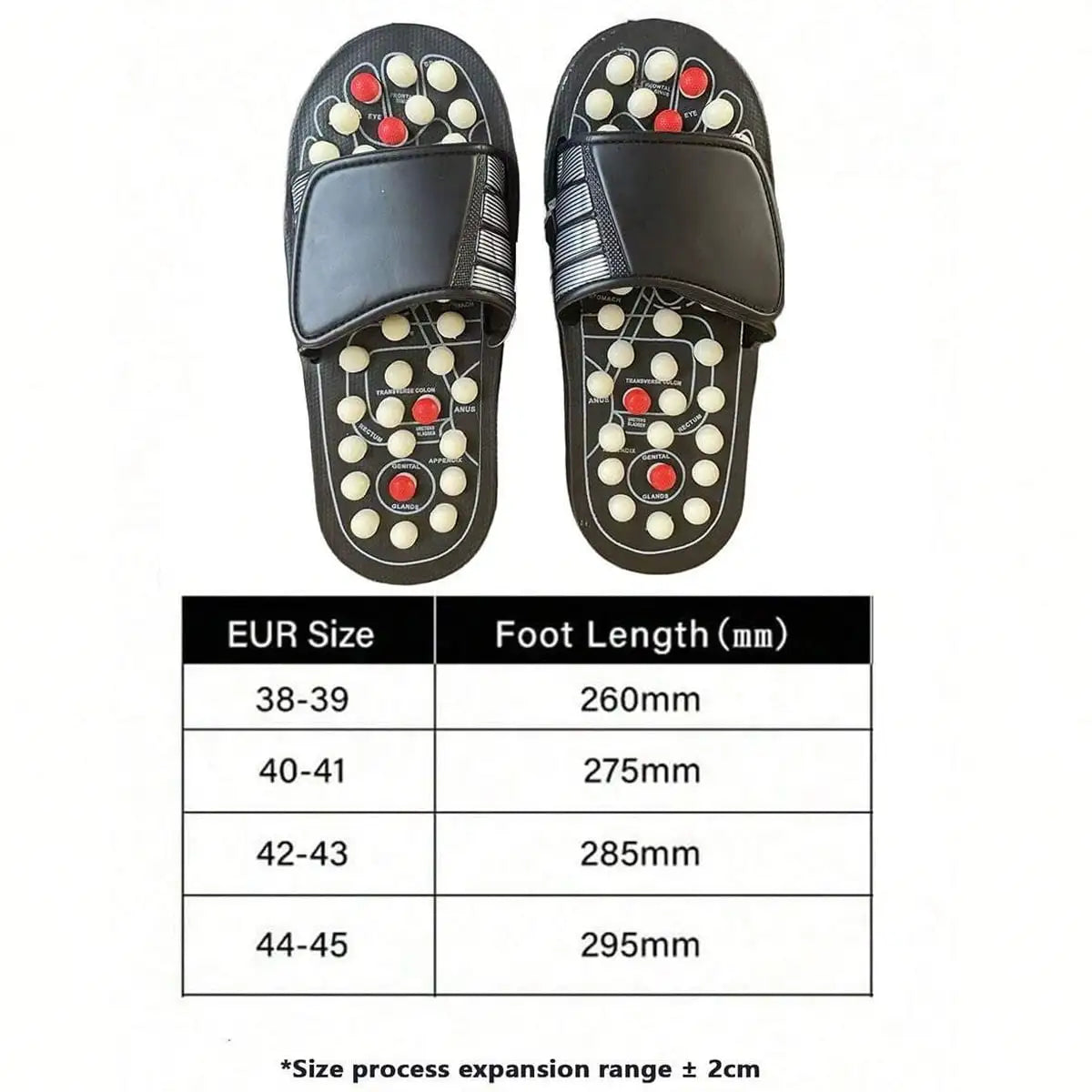 Chinese Style Acupoint Rotating Foot Massage Shoes, Unisex Style