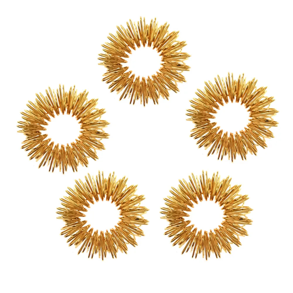 5pcs/Lot Finger Massage Ring Acupuncture Ring