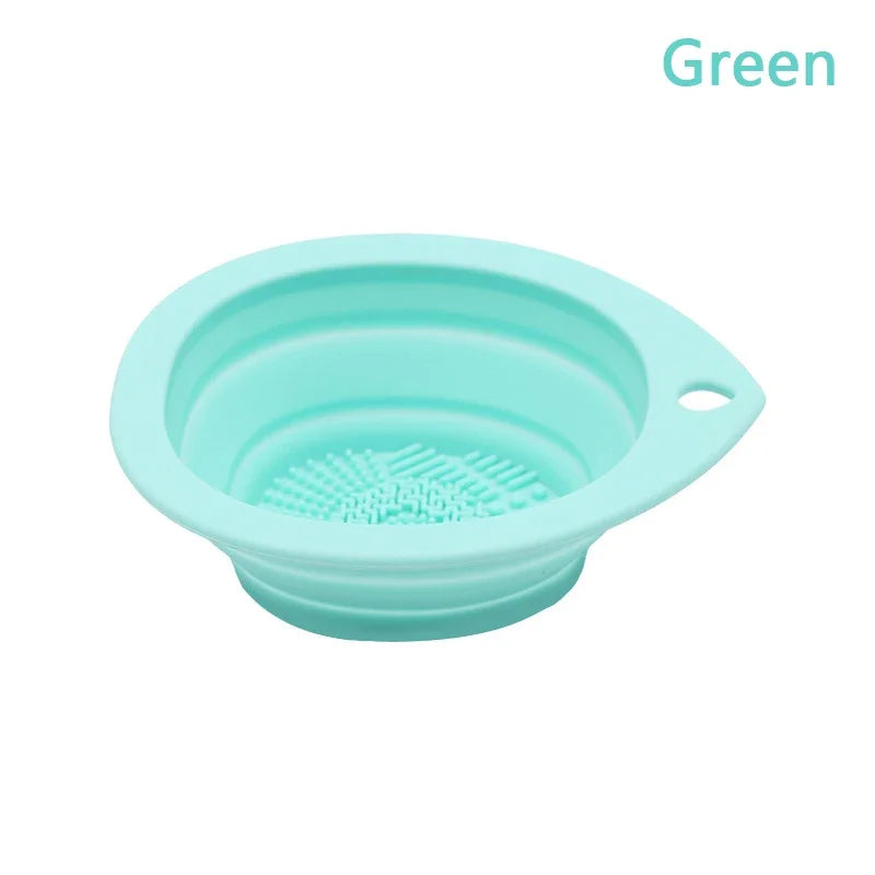 Silicone Makeup Brush Cleaner Foldable Cosmetic Brush