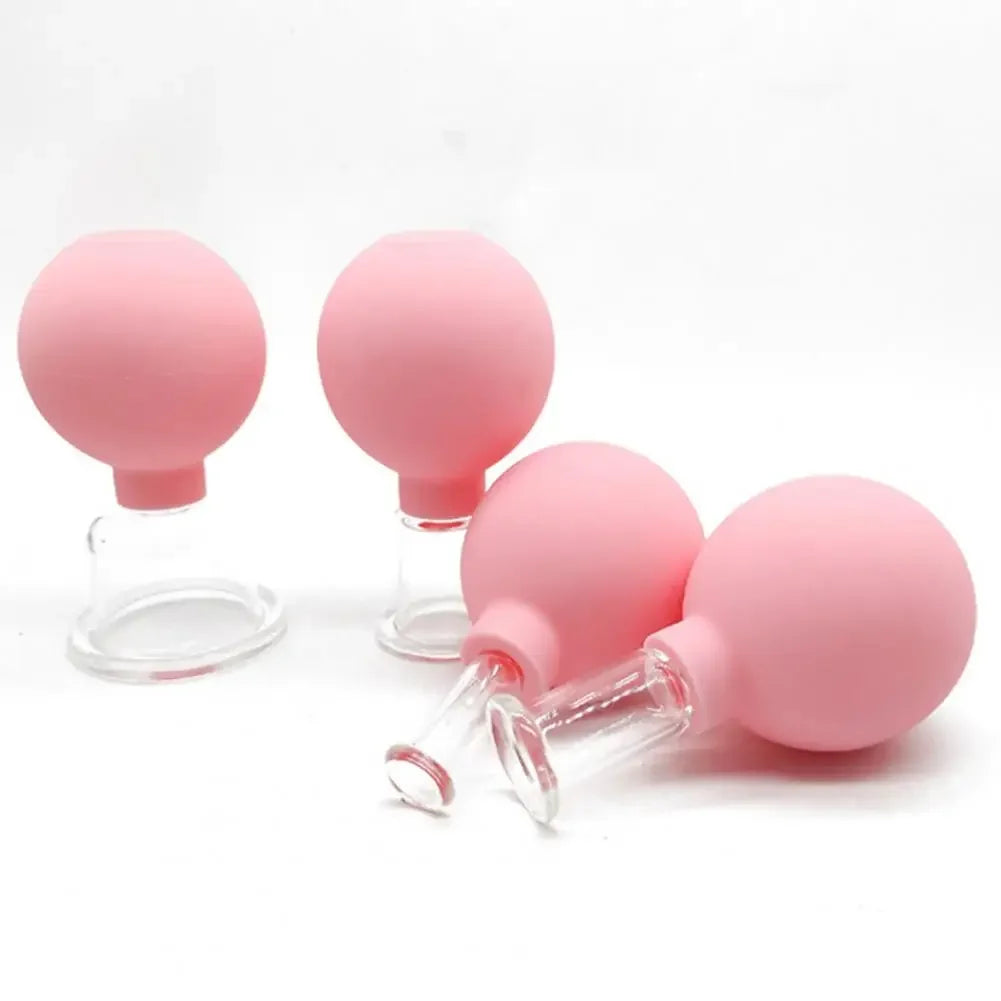 Vacuum Cupping Glass Jar Cellulite Massager