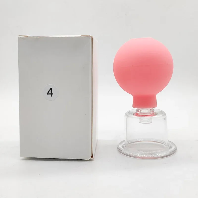 Vacuum Cupping Glass Jar Cellulite Massager
