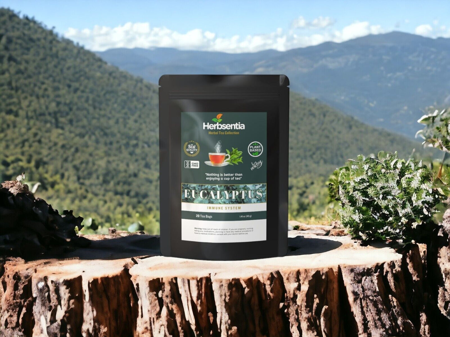 Eucalyptus Leaf Tea - Supports Respiratory Health & Wellness