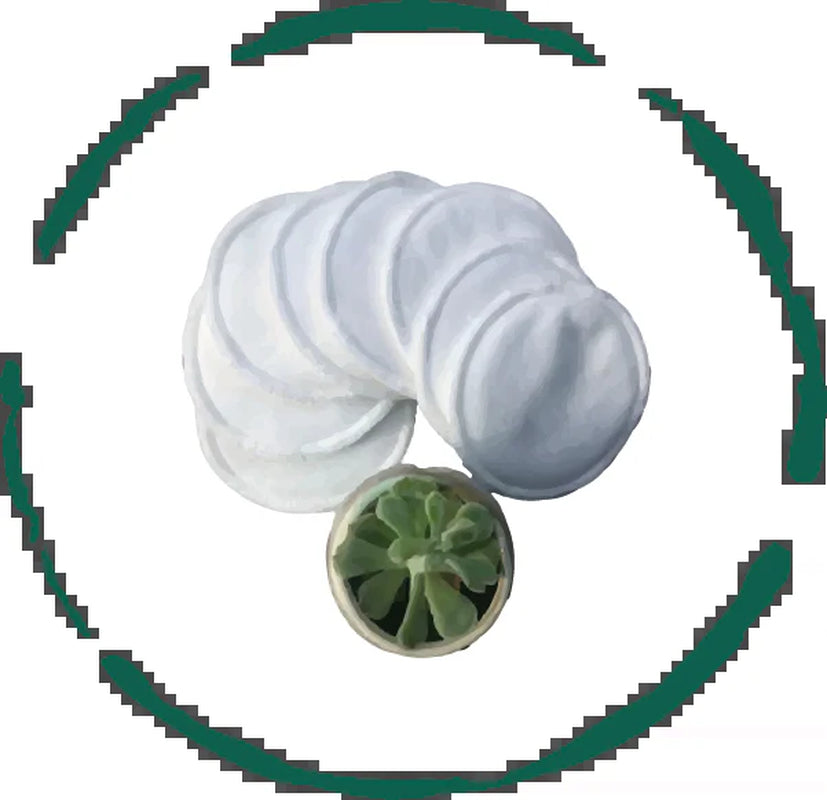 Eco-Friendly Reusable Facial Rounds - 5 Pack for Sustainable Skincare