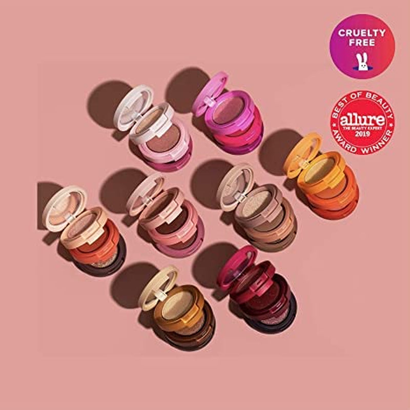 Beauty Bento Collection - Bouncy Eyeshadow Trio | Burnt Sandy Brown Tones, Travel Size, 13 Velvet Dream, 2019 Allure Best of Beauty Award, 0.03 Oz