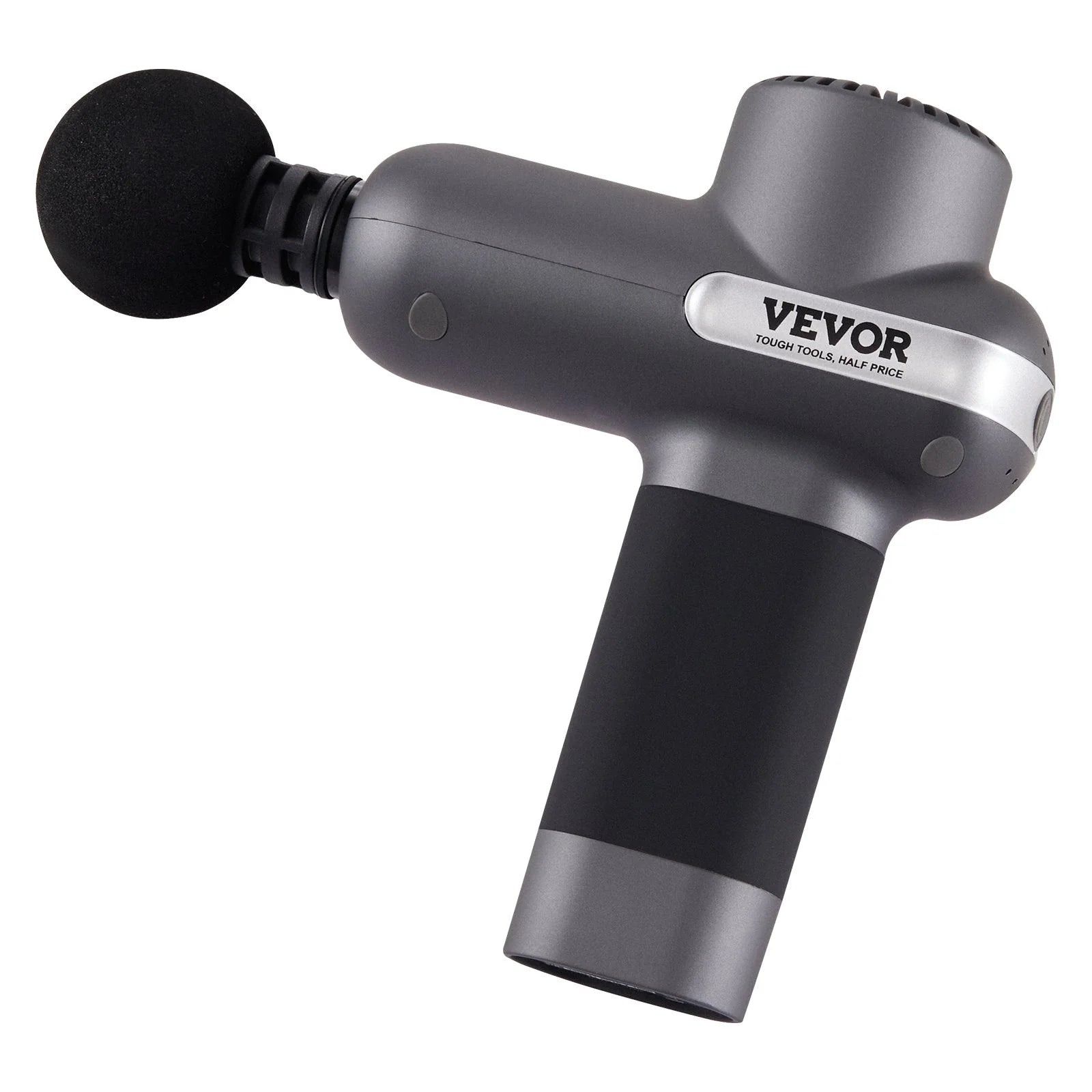 Ultimate VEVOR Deep Tissue Massage Gun - 5 Speed Levels, 6 Attachments, Powerful Pain Relief for Athletes and Muscle Relaxation