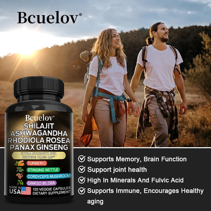 Shilajit Resin Himalaya Capsules - 15250 mg