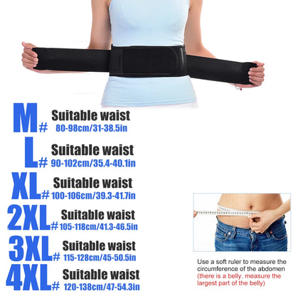 Tourmaline Self-heating Magnetic Therapy Waist Belt