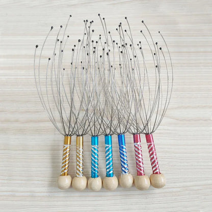 Head Massager Head Scratching Octopus Scalp