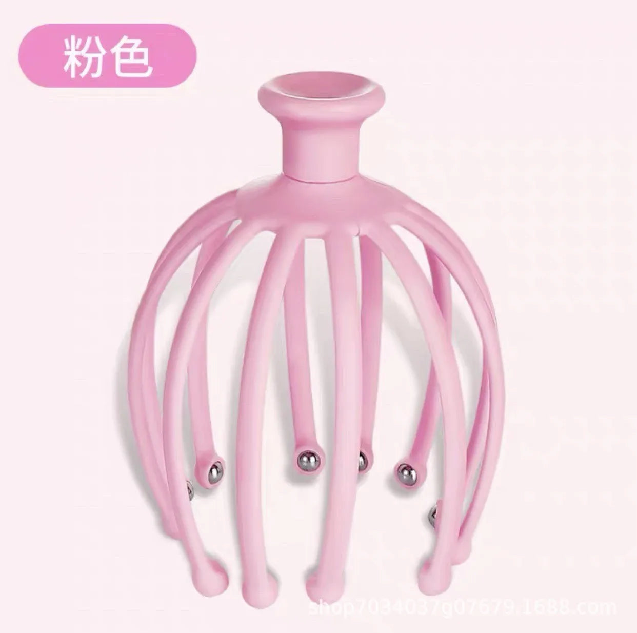 Head Massager Head Scratching Octopus Scalp