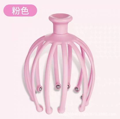Head Massager Head Scratching Octopus Scalp
