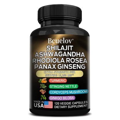 Shilajit Resin Himalaya Capsules - 15250 mg