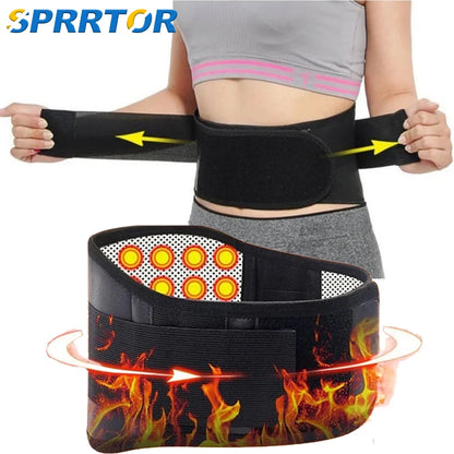 Tourmaline Self-heating Magnetic Therapy Waist Belt
