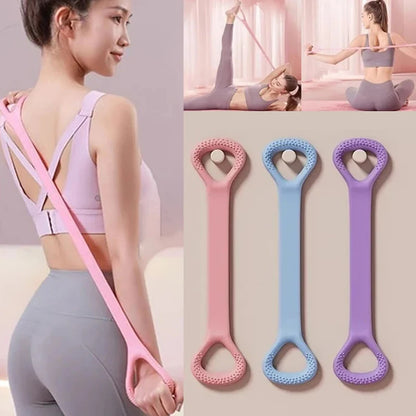 Stretch Strap Yoga 8-figure Tensioner Yoga Tool