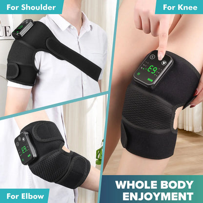 Knee Heating Massager Joint Physiotherapy Hot Compress Vibration Massage