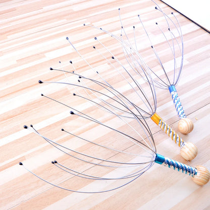 Head Massager Head Scratching Octopus Scalp