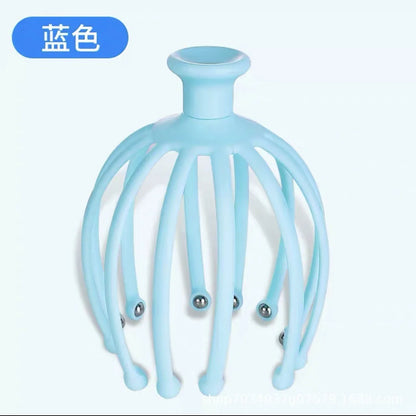 Head Massager Head Scratching Octopus Scalp