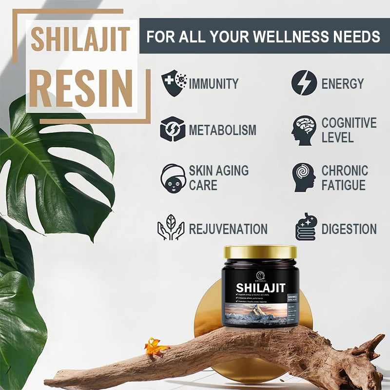 60g 100% Himalaya Pure Shilajit Resin Original Mineral Health Supplement